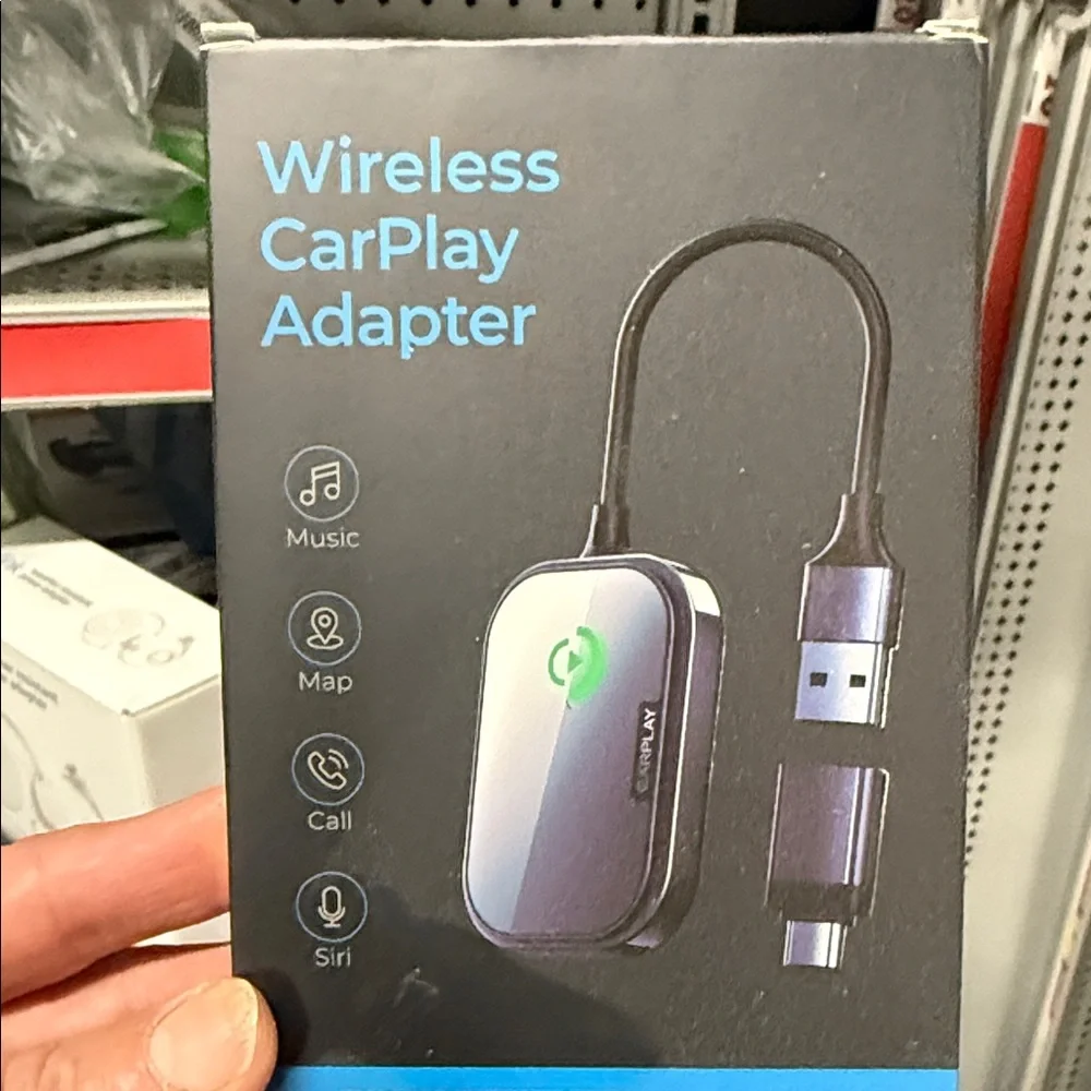 CarPlay Wireless Adapter - Black